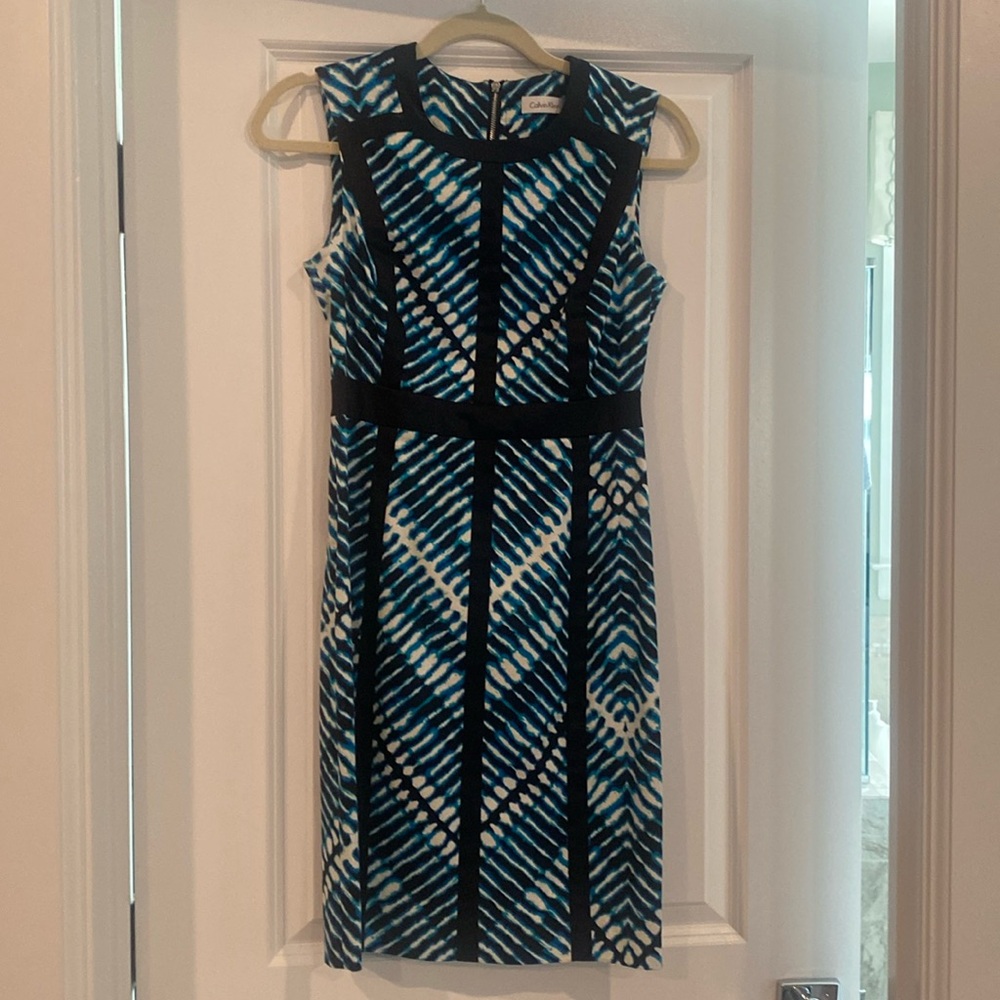 Sexy yet classy Calvin Klein shift dress